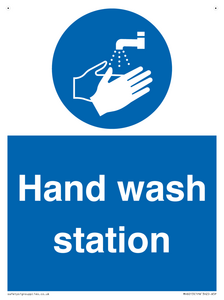 Hand wash station